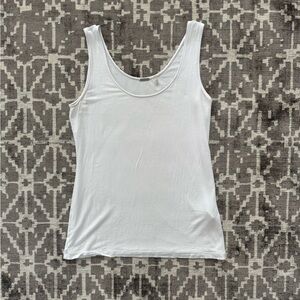 GUC S ELIE TAHARI White Sleeveless Cami TankTop Women